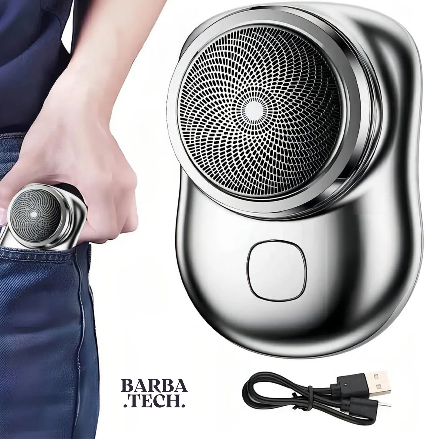 - BARBA.TECH® La afeitadora y depiladora multifuncional ideal para cuerpo y rostro. Resistente al agua, recarcable y portatil.